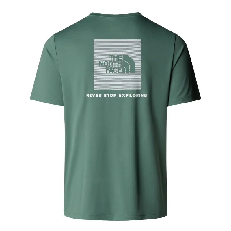 The North Face Men's 24/7 NSE Box Tee in Duck Green-4
