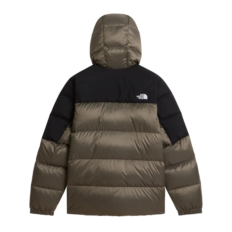 The North Face Men's Diablo Down 2.0 Hoodie in Stone Slab Black Heather/Black-1