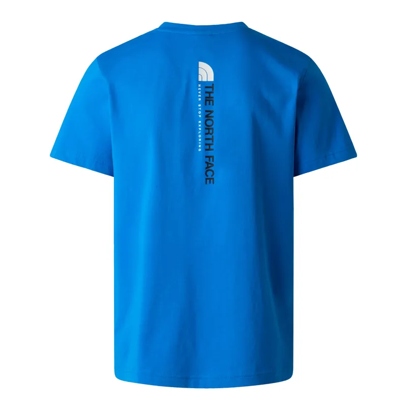 The North Face Men's Vertical Tee in Hero Blue-1
