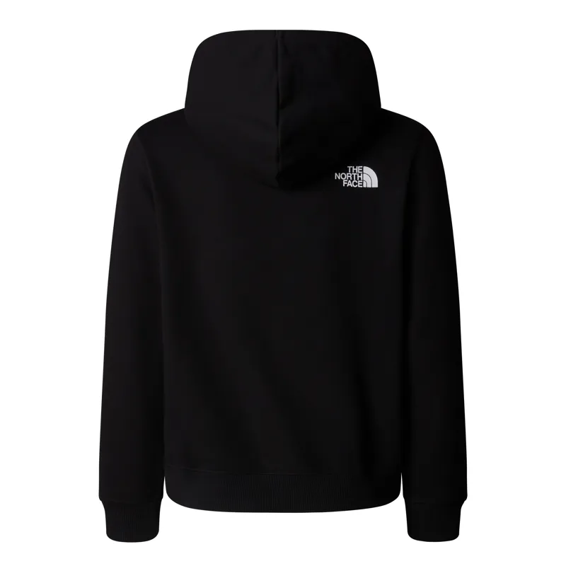 The North Face Teen's Varsity Graphic Relaxed Hoodie in Black-1