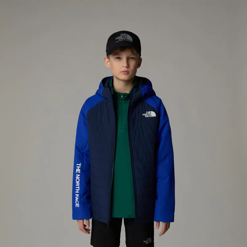 The North Face Kid's Never Stop Synthetic Jacket in Blue/Summit-4