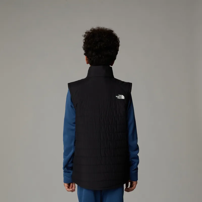 The North Face Boy's Never Stop Synthetic Vest in Black-3