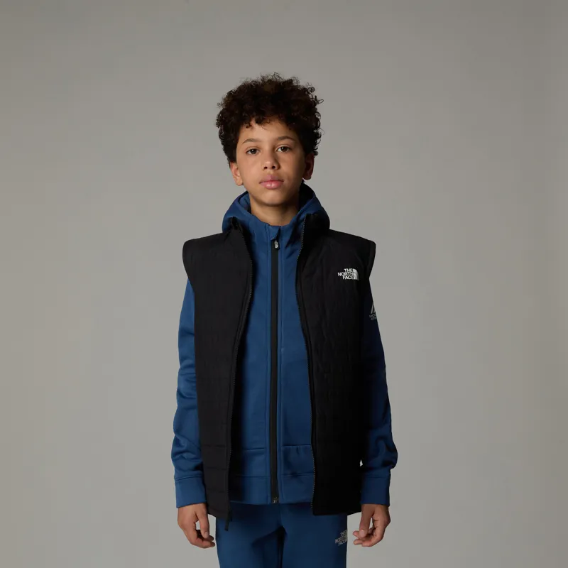 The North Face Boy's Never Stop Synthetic Vest in Black-4