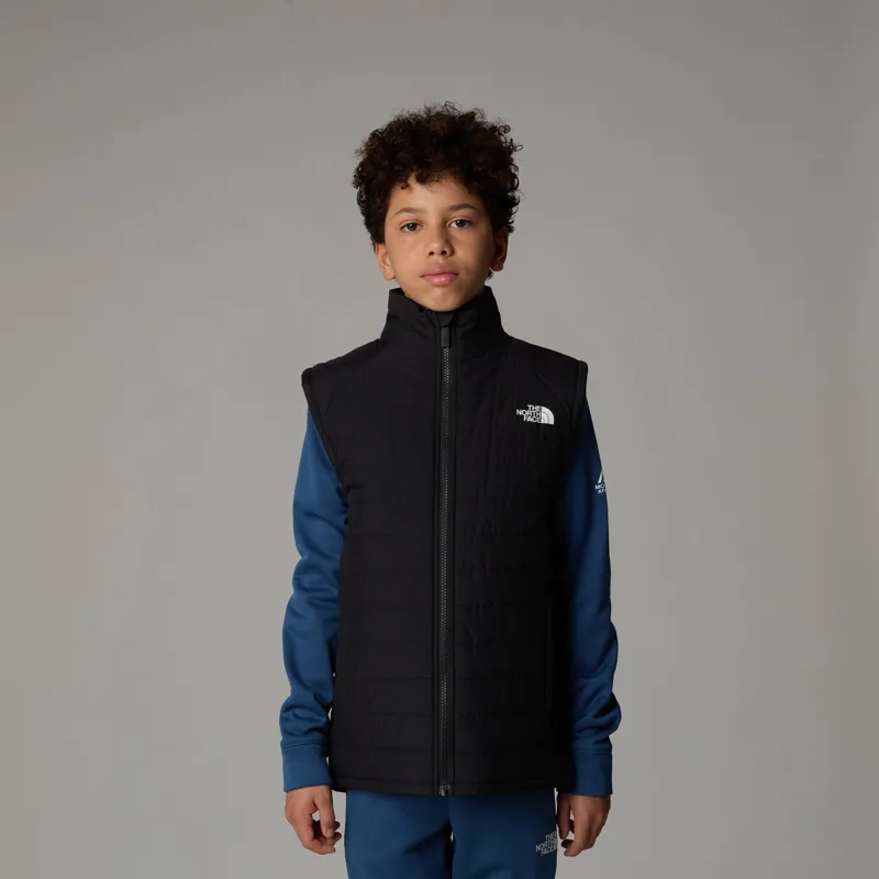The North Face Boy's Never Stop Synthetic Vest in Black-2