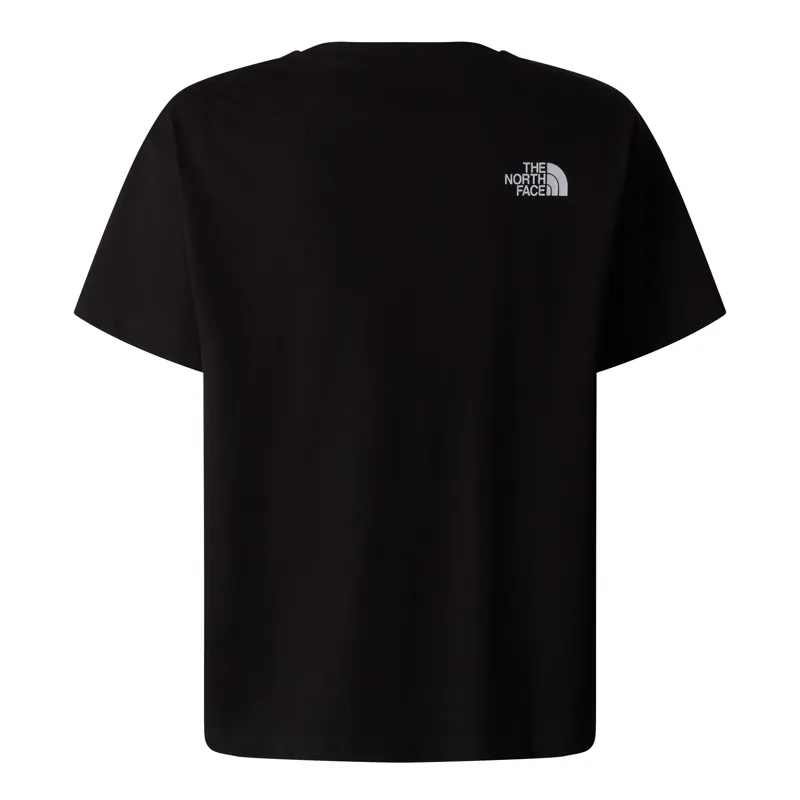 The North Face Teen's Varsity Graphic Oversize T-Shirt in Black-1