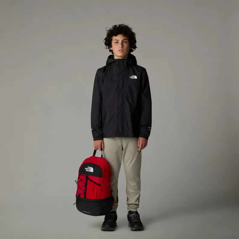 The North Face Boy's Antora Rain Jacket in Black-5