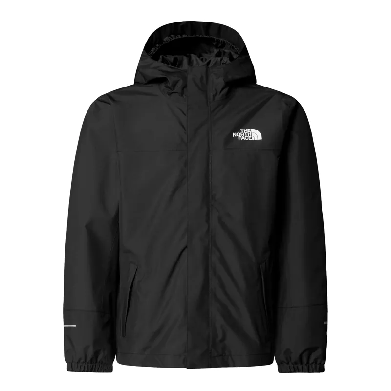 The North Face Kid's Antora Rain Jacket in Black
