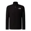 The North Face Teen's Glacier 1/4 Zip Pullover in Black
