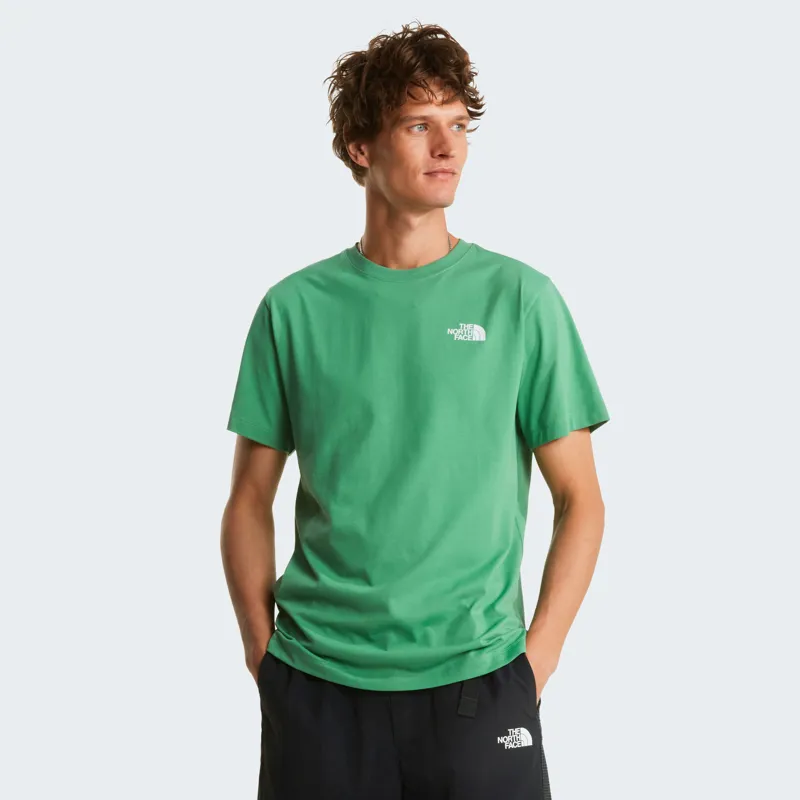 The North Face Men's Evo Box NSE Reg Tee in Dimmed Algae-3