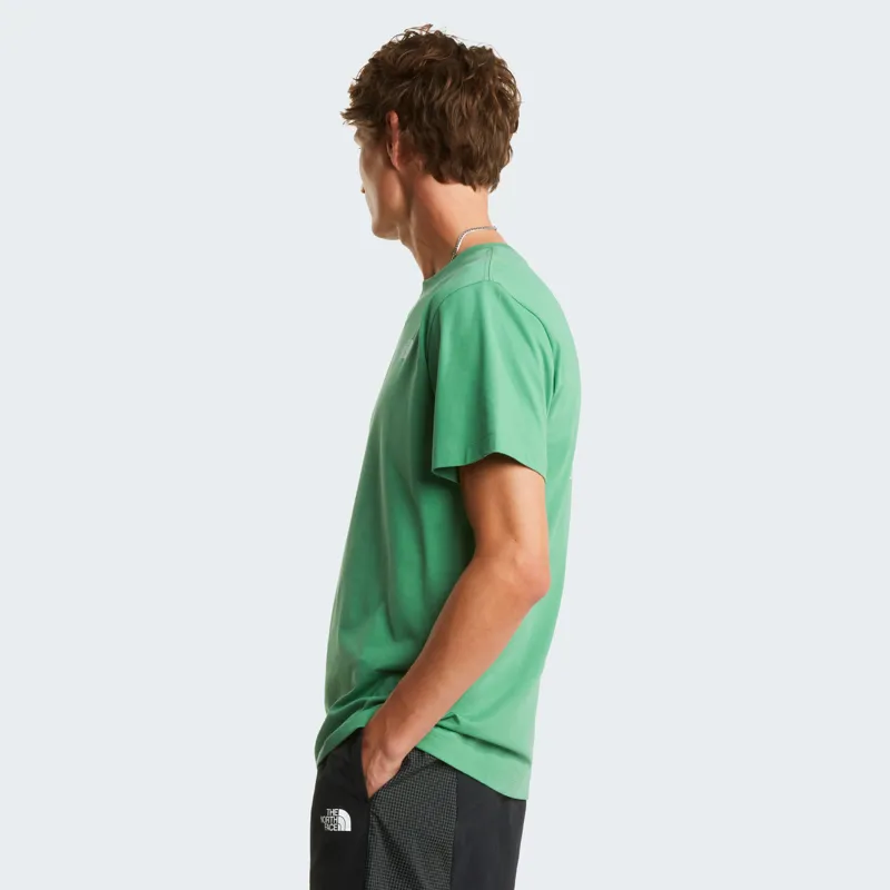 The North Face Men's Evo Box NSE Reg Tee in Dimmed Algae-5