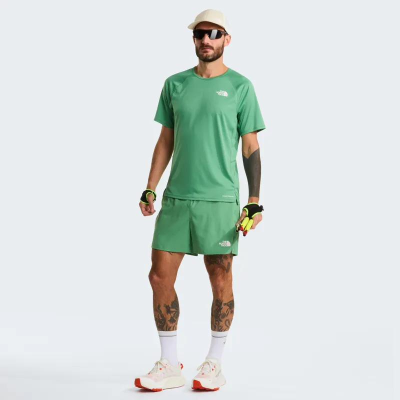 The North Face Men's Sunriser Tee in Dimmed Algae-3