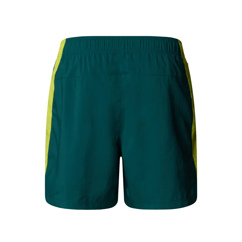 The North Face Men's 24/7 Color Block Shorts in Deep Nori/Sulpher-1