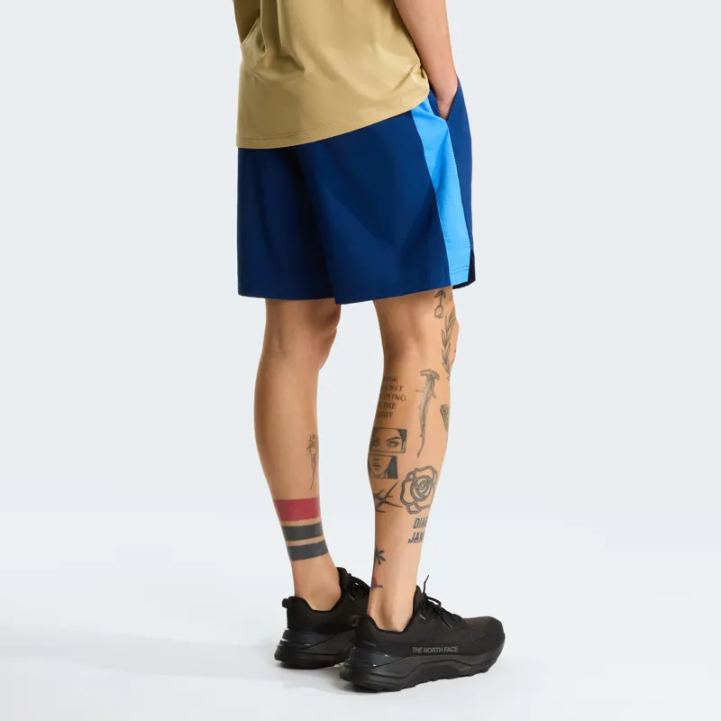 The North Face Men's 24/7 Colour Block Shorts in Estate Blue/Marina Blue-5