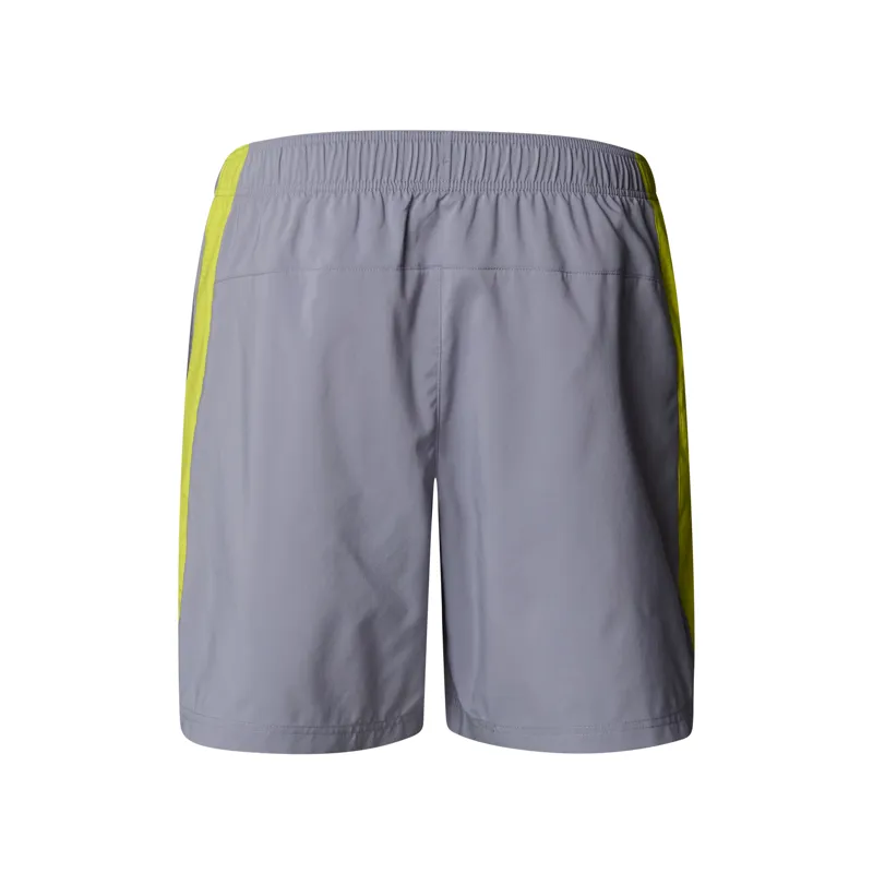 The North Face Men's 24/7 Embossed Shorts in Pearl Mist/Sulpher-1