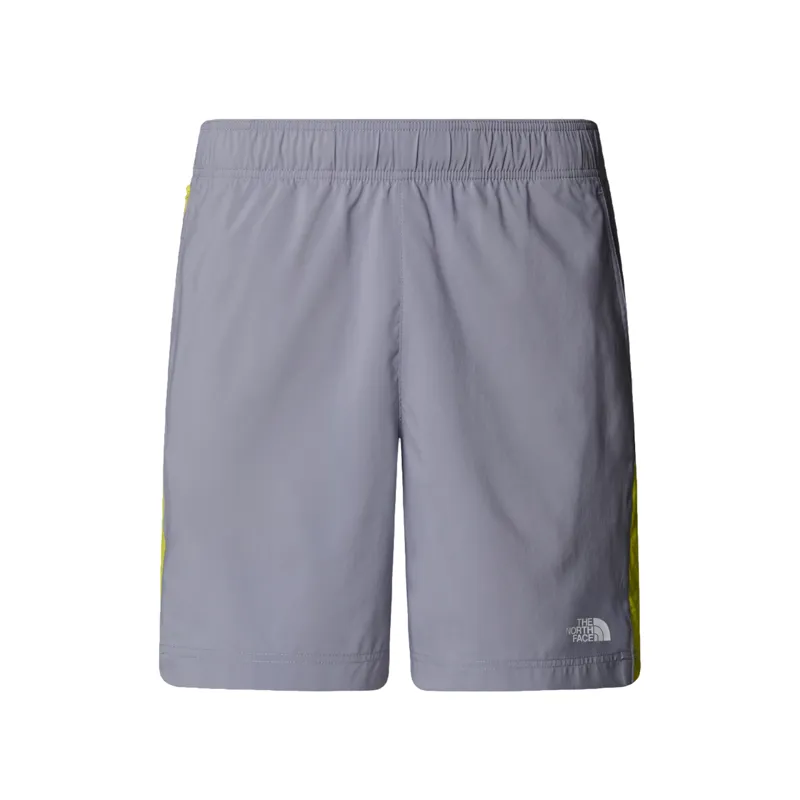 The North Face Men's 24/7 Embossed Shorts in Pearl Mist/Sulpher