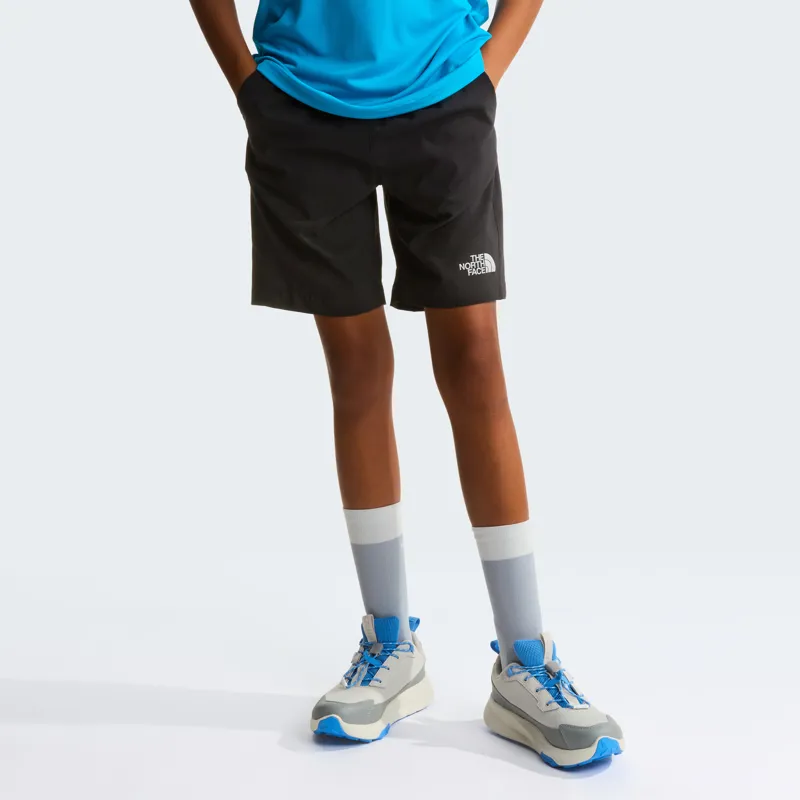 The North Face Teen's 24/7 Shorts in Black/Asphalt Grey-3