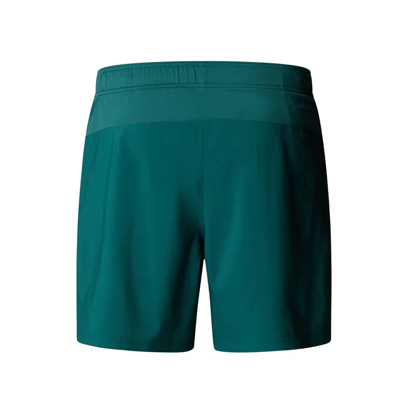 The North Face Men's MA 24/7 7 Graphic Shorts in Deep Nori-1