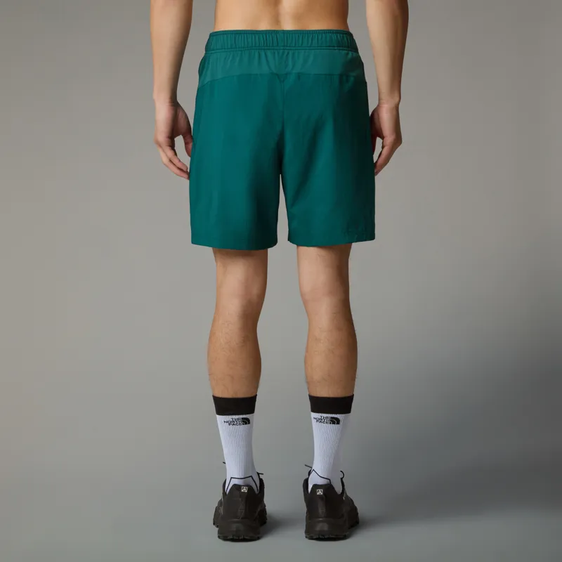 The North Face Men's MA 24/7 7 Graphic Shorts in Deep Nori-4
