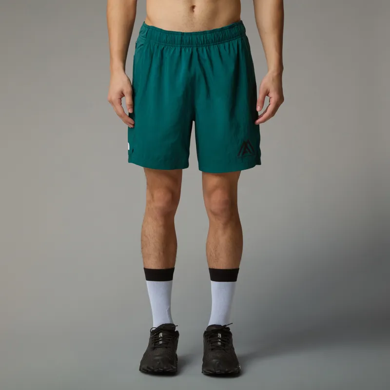The North Face Men's MA 24/7 7 Graphic Shorts in Deep Nori-2