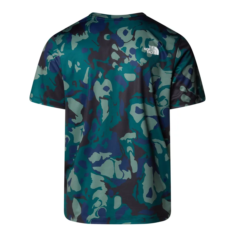 The North Face Men's MA 24/7 Aop Tee in Deep Nori Light-1