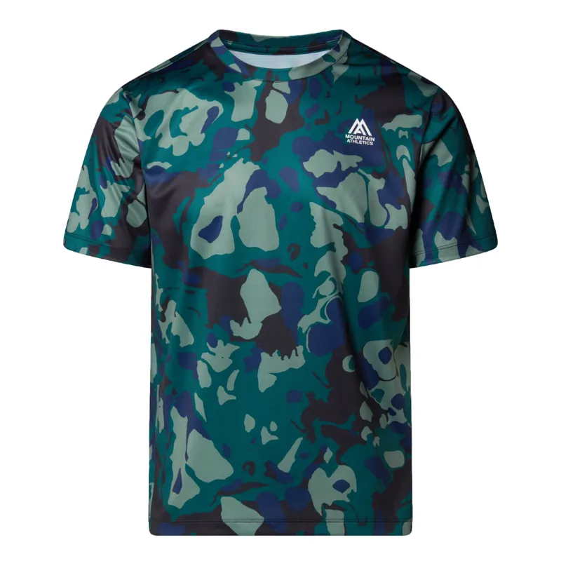 The North Face Men's MA 24/7 Aop Tee in Deep Nori Light