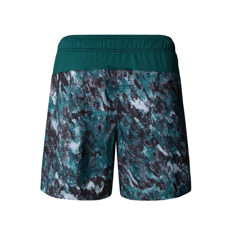 The North Face Men's 24/7 7 Shorts in Deep Nori Trail-1