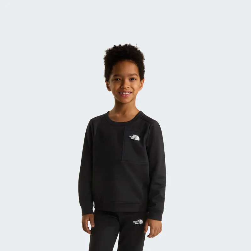 The North Face Kid's Performance Fleece Set in Black-2