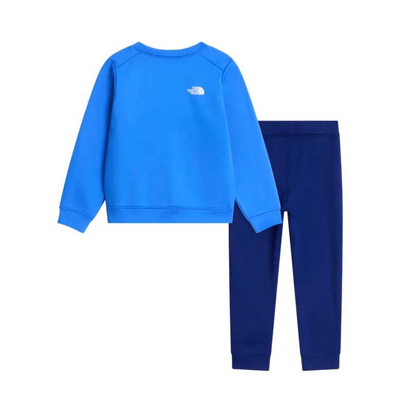 The North Face Kid's Performance Fleece Set in Active Blue/Bold Blue-1