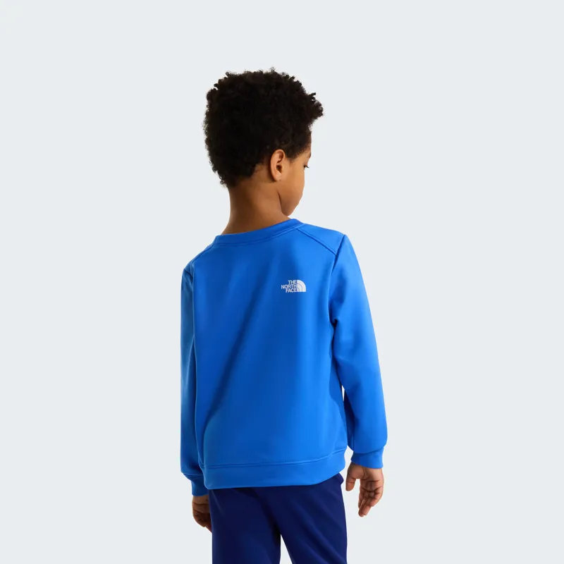 The North Face Kid's Performance Fleece Set in Active Blue/Bold Blue-3