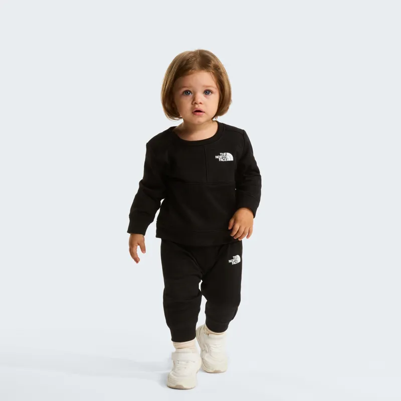 The North Face Baby's Performance Fleece Set in Black-5