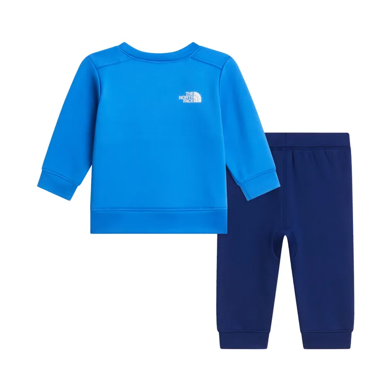 The North Face Baby's Performance Fleece Set in Active Blue/Bold Blue-1