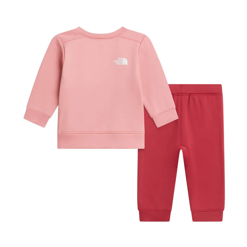The North Face Baby's Performance Fleece Set in Primrose/Fermen-1