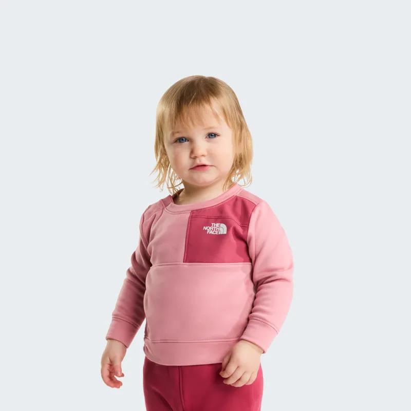 The North Face Baby's Performance Fleece Set in Primrose/Fermen-2