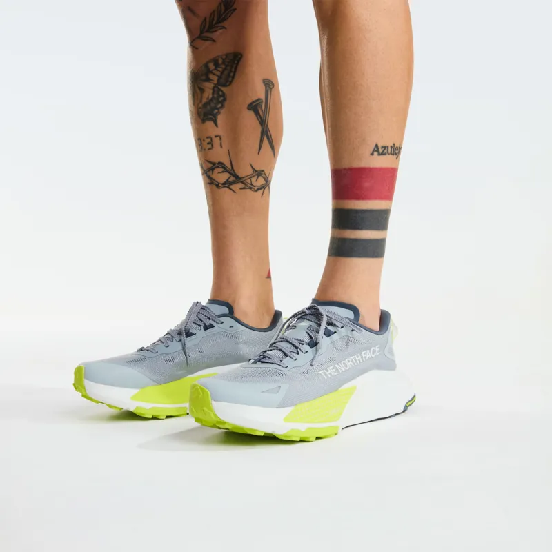 The North Face Men's Altamesa 500 V2 Shoes in Frost Grey/Fizz Lime-5