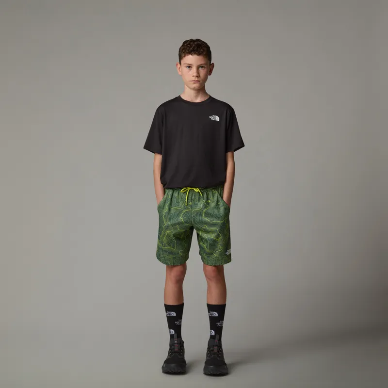 The North Face Teen's 24/7 Tee in Black-2