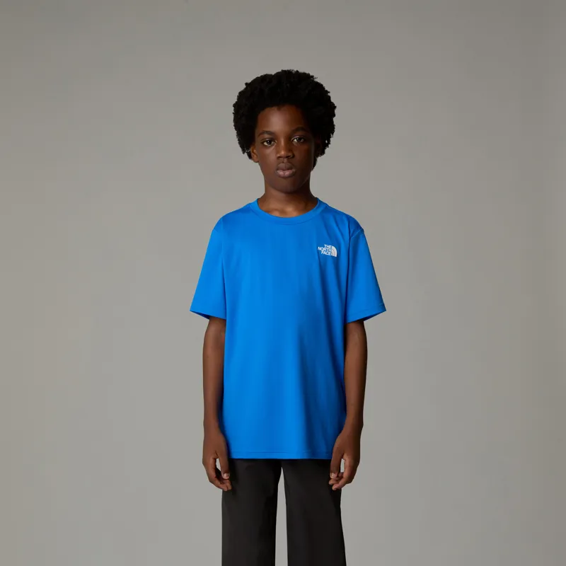 The North Face Teen's 24/7 Tee in Hero Blue-2