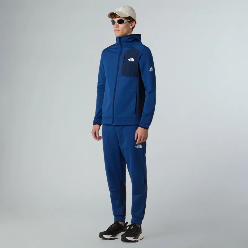 The North Face Men's MA Fleece Full-Zip Jacket in Estate Blue/Summit Navy-3