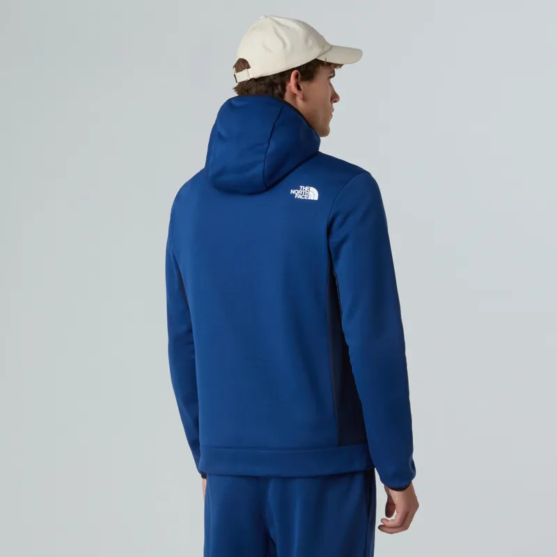 The North Face Men's MA Fleece Full-Zip Jacket in Estate Blue/Summit Navy-4