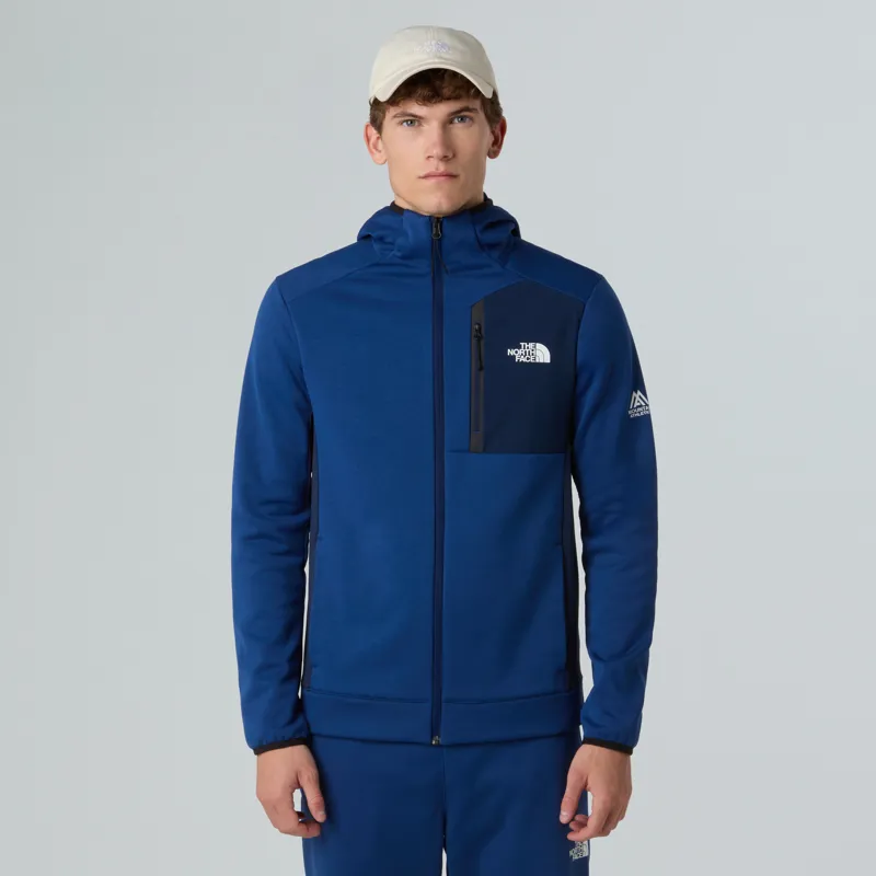The North Face Men's MA Fleece Full-Zip Jacket in Estate Blue/Summit Navy-2