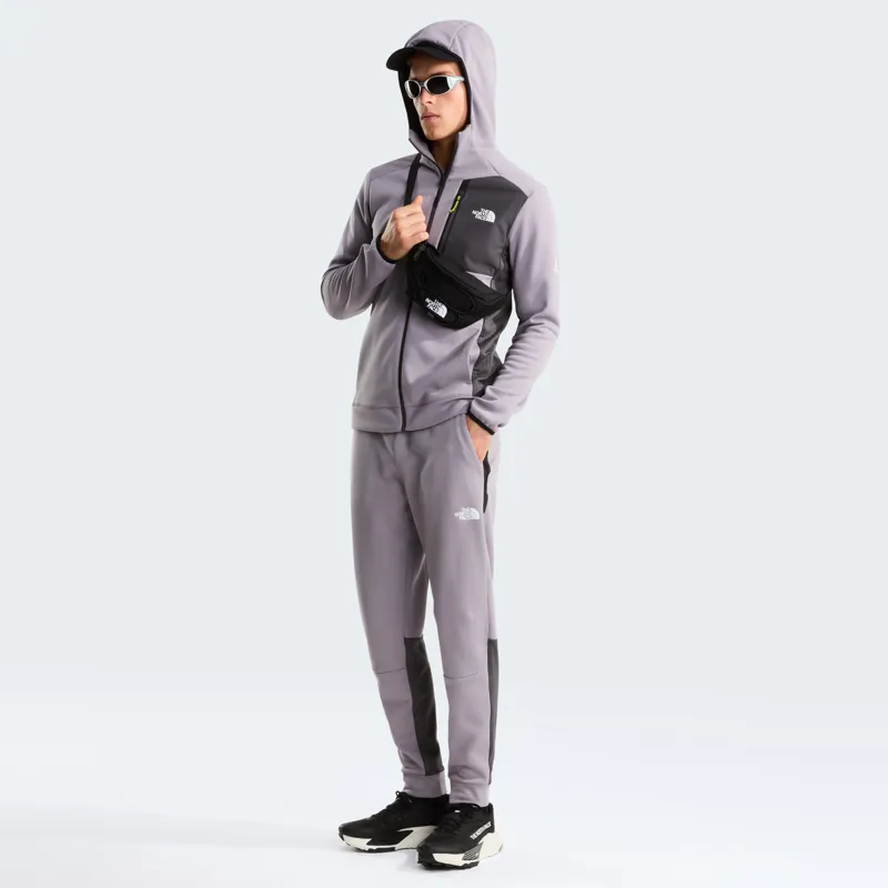 The North Face Men's MA Fleece Full-Zip Jacket in Transcendent Grey/Anthracite Grey-3