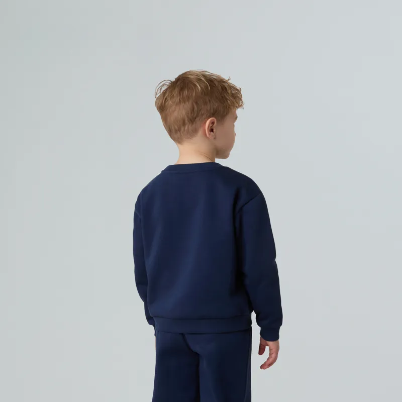 The North Face Kid's Simple Fleece Set in Summit Navy-4