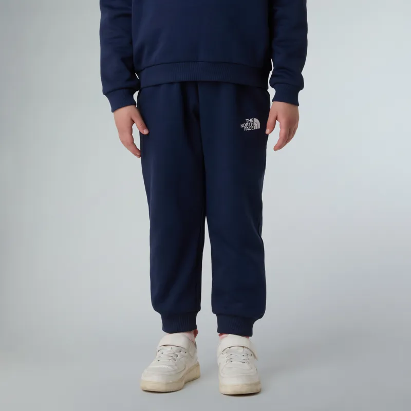 The North Face Kid's Simple Fleece Set in Summit Navy-5