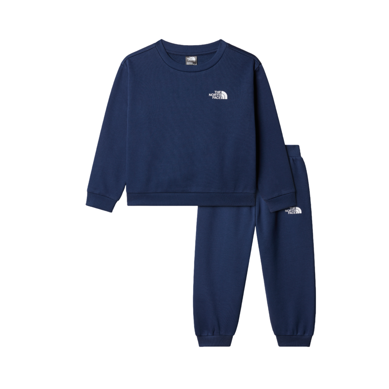 The North Face Kid's Simple Fleece Set in Summit Navy