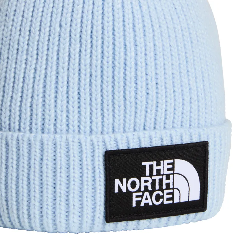 The North Face Baby's Logo Box Beanie in Polar Haze-1