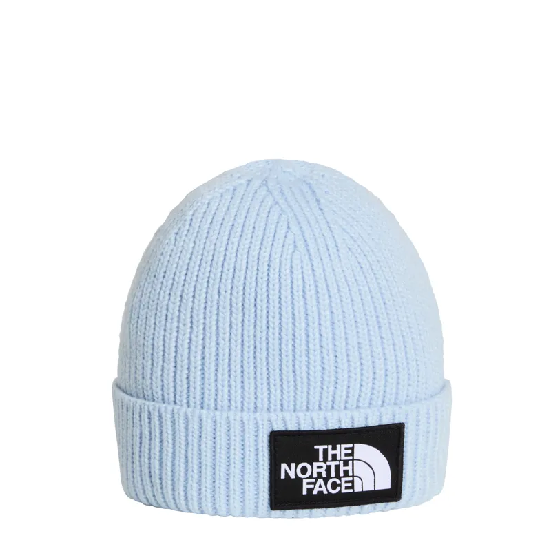 The North Face Baby's Logo Box Beanie in Polar Haze
