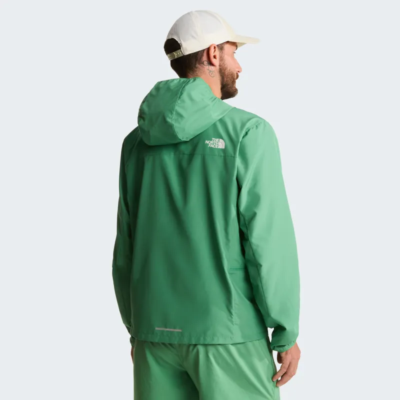 The North Face Men's Fontanales Wind Jacket in Dimmed Algae-4