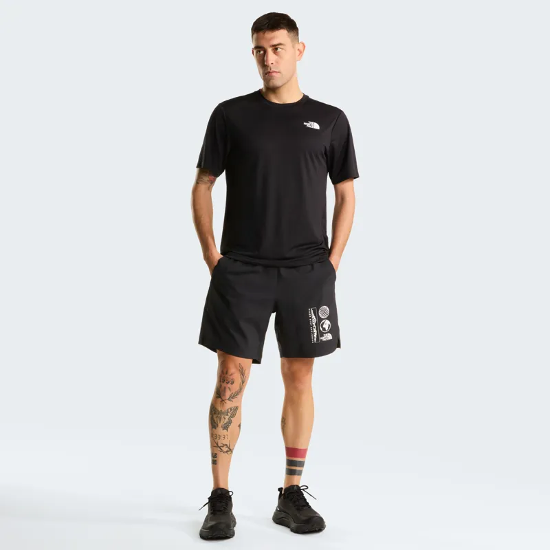 The North Face Men's 24/7 7' Shorts in Black-3