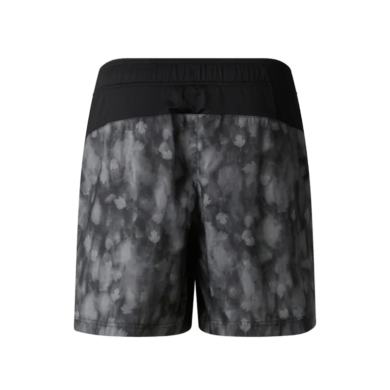The North Face Men's 24/7 7' Shorts in Black/Diffused Nature Print-1
