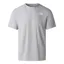 The North Face Men's 24/7 Pentadome Embossed Reg Tee in Meld Grey