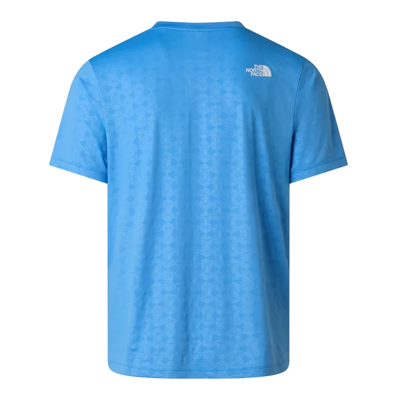 The North Face Men's 24/7 Pentadome Embossed Reg Tee in Marina Blue-1